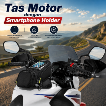 APAJA Tas Motor Smartphone Holder Motorcycle Fuel Bag